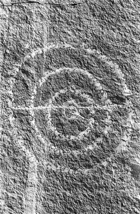 Davis Canyon Petroglyph Circles
