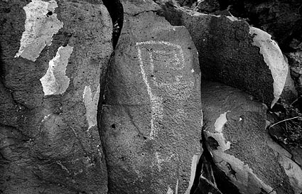 Petroglyphs, La Cieneguilla, New Mexico