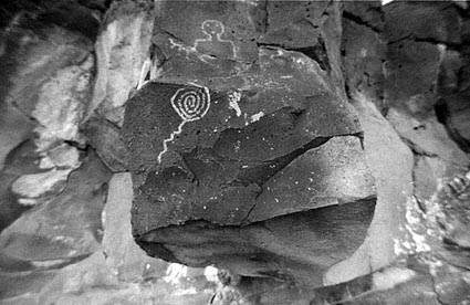 Petroglyphs, La Cieneguilla, New Mexico