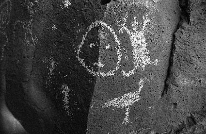 Petroglyphs, La Cieneguilla, New Mexico