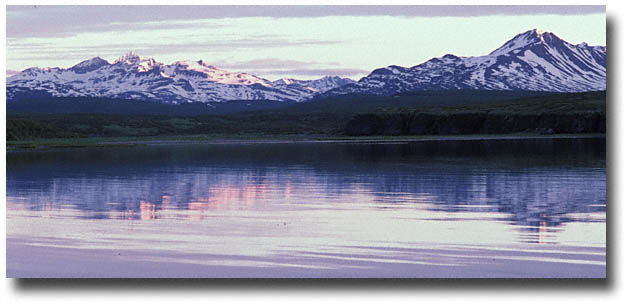 Late Evening View Up Mikfik Creek