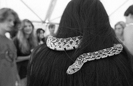 Nizhoni School Snake Demonstration, New Mexico