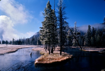 Firehole River in the Fall