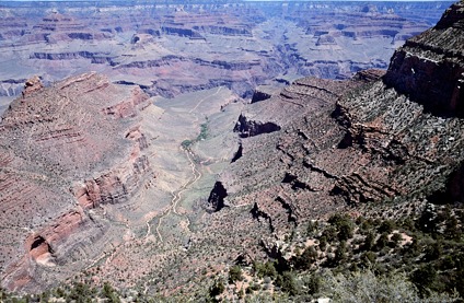 View from Cedar Ridge, South Kaibab Trail, Grand Canyon, Arizona