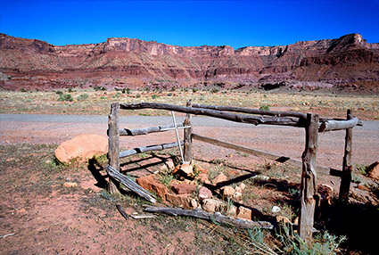 Roadside Desert Grave, Professor Valley, Utah