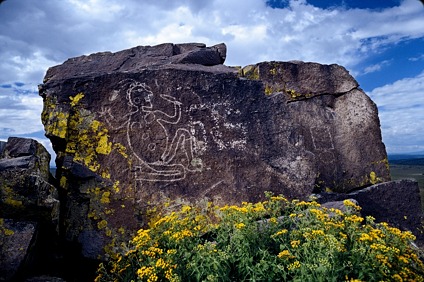 Petroglyphs, Comanche Gap, Galisteo Basin, New Mexico