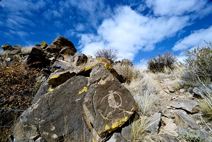 Petroglyph, Comanche Gap, Galisteo, New Mexico