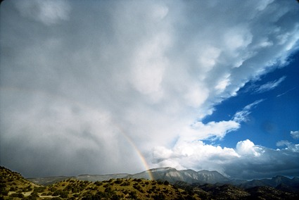 Sandia Mountain Rainbow, New Mexico