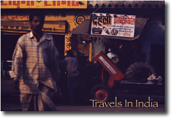 Leaving Agra