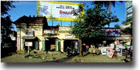 Street Scene Along Brigade Road