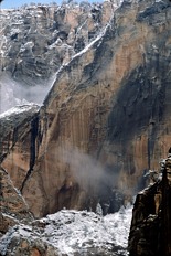 Spring Snowfall, Zion National Park